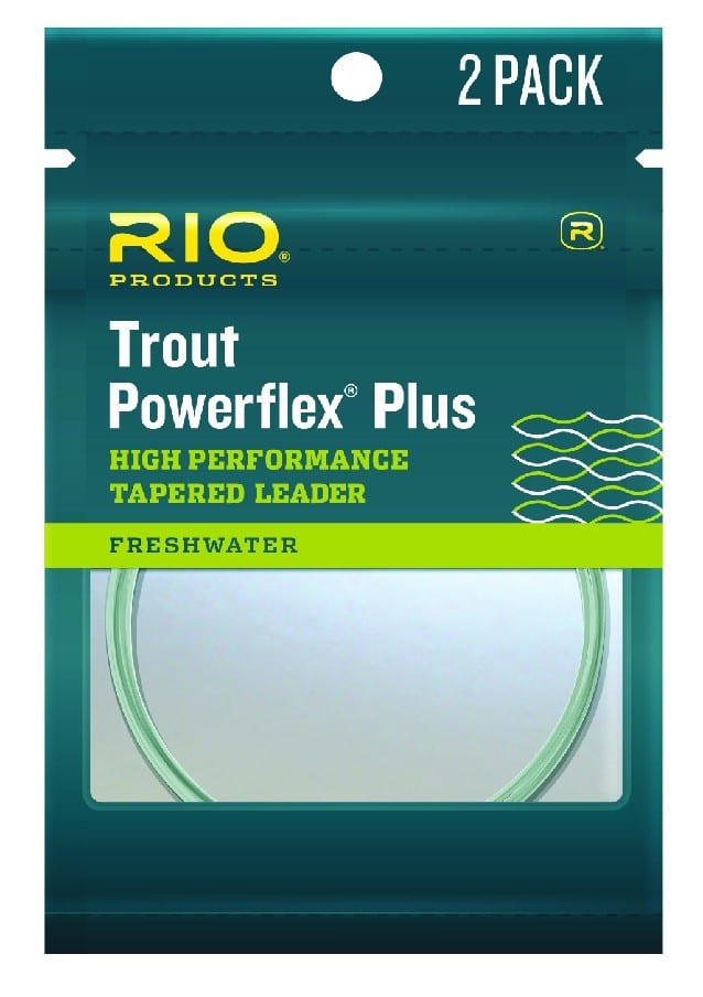 RIO POWERFLEX PLUS TAPERED LEADER 2 PACK